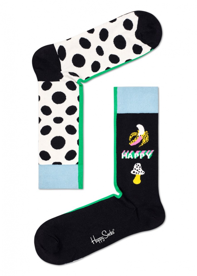 Happy Socks Half/half Big Dot Socken Unisex Beige | Schweiz 25743KRPI