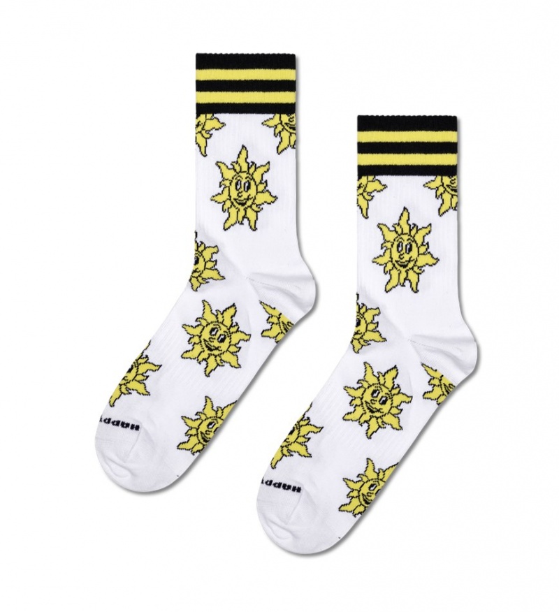 Happy Socks Happy Day 3/4 Crew Socken Unisex Mehrfarbig | Schweiz 64532PFCH