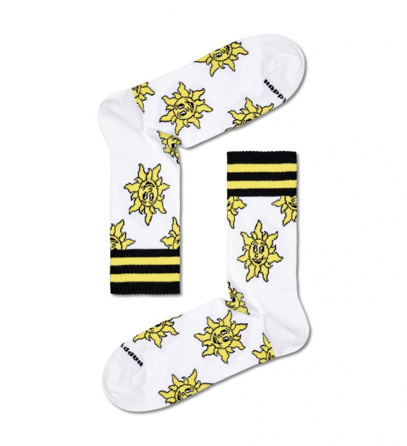 Happy Socks Happy Day 3/4 Crew Socken Unisex Mehrfarbig | Schweiz 64532PFCH