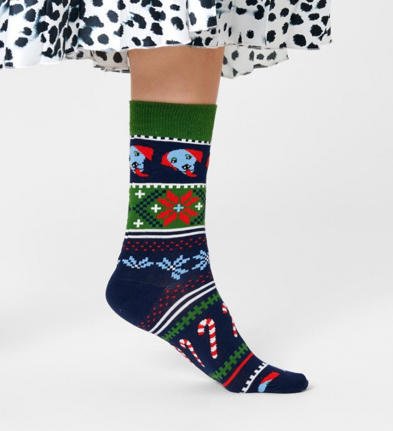 Happy Socks Happy Holiday Socken Unisex Grün | Schweiz 72350FPSJ