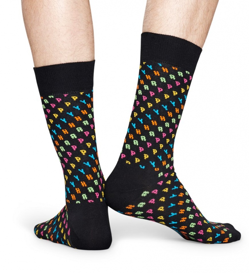 Happy Socks Happy Socken Unisex Schwarz | Schweiz 67452SKDN