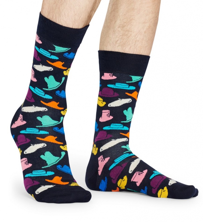 Happy Socks Hats Socken Unisex Navy | Schweiz 54106GHUF