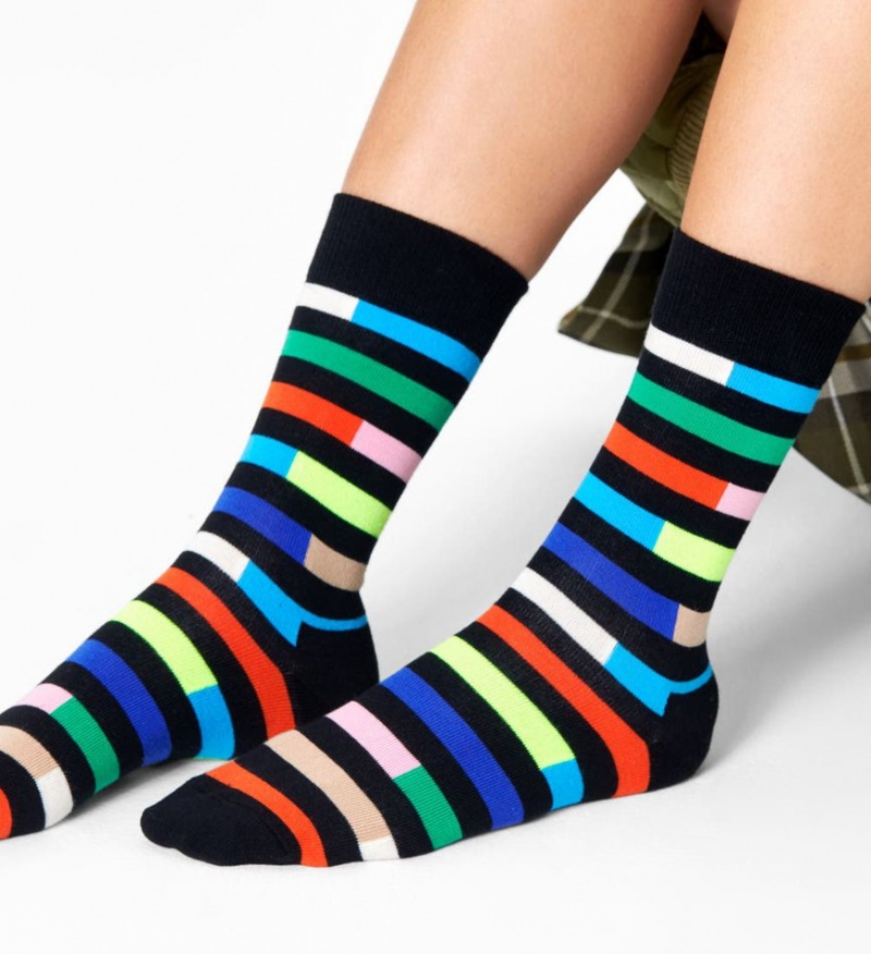 Happy Socks Highway Socken Unisex Schwarz | Schweiz 35847YXQJ