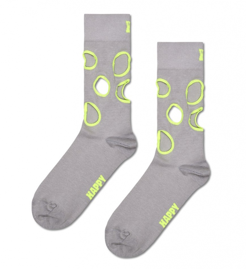 Happy Socks Holes Socken Unisex Hellgrau | Schweiz 34285PJGW