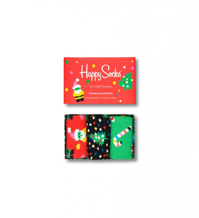 Happy Socks Holiday Socks Gift Set Kinder Rot | Schweiz 76935WPTM