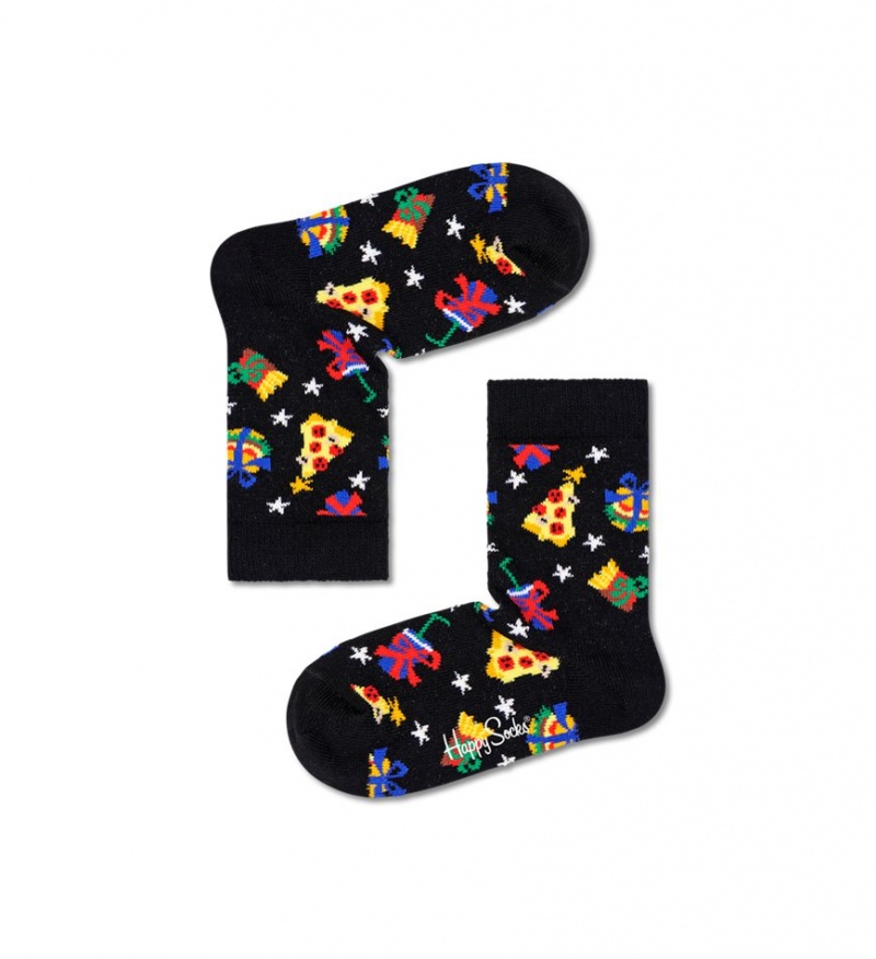 Happy Socks Holiday Socks Gift Set Kinder Schwarz | Schweiz 08641QLRI