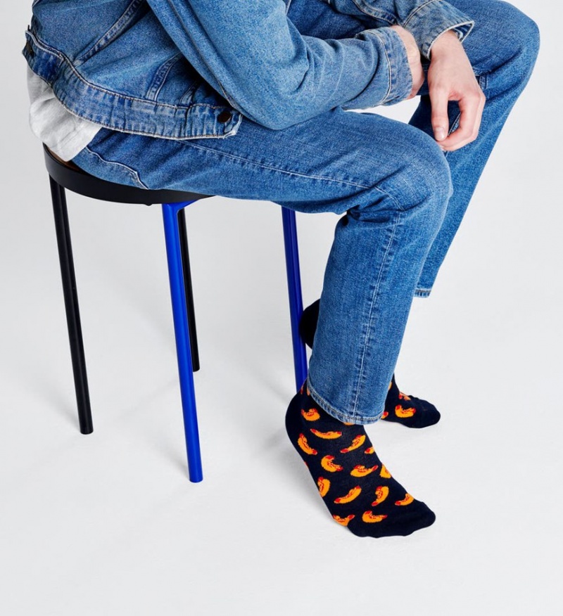 Happy Socks Hot Dog Socken Unisex Navy | Schweiz 47983YMWR