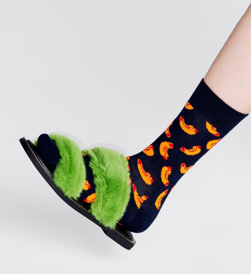 Happy Socks Hot Dog Socken Unisex Navy | Schweiz 47983YMWR