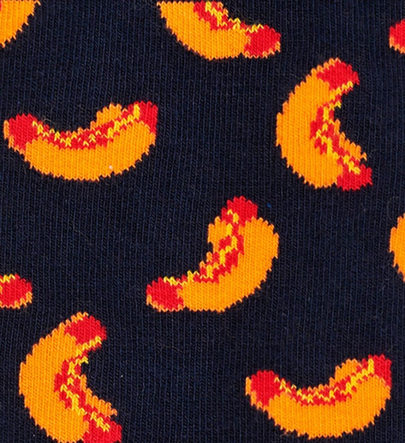 Happy Socks Hot Dog Socken Unisex Navy | Schweiz 47983YMWR