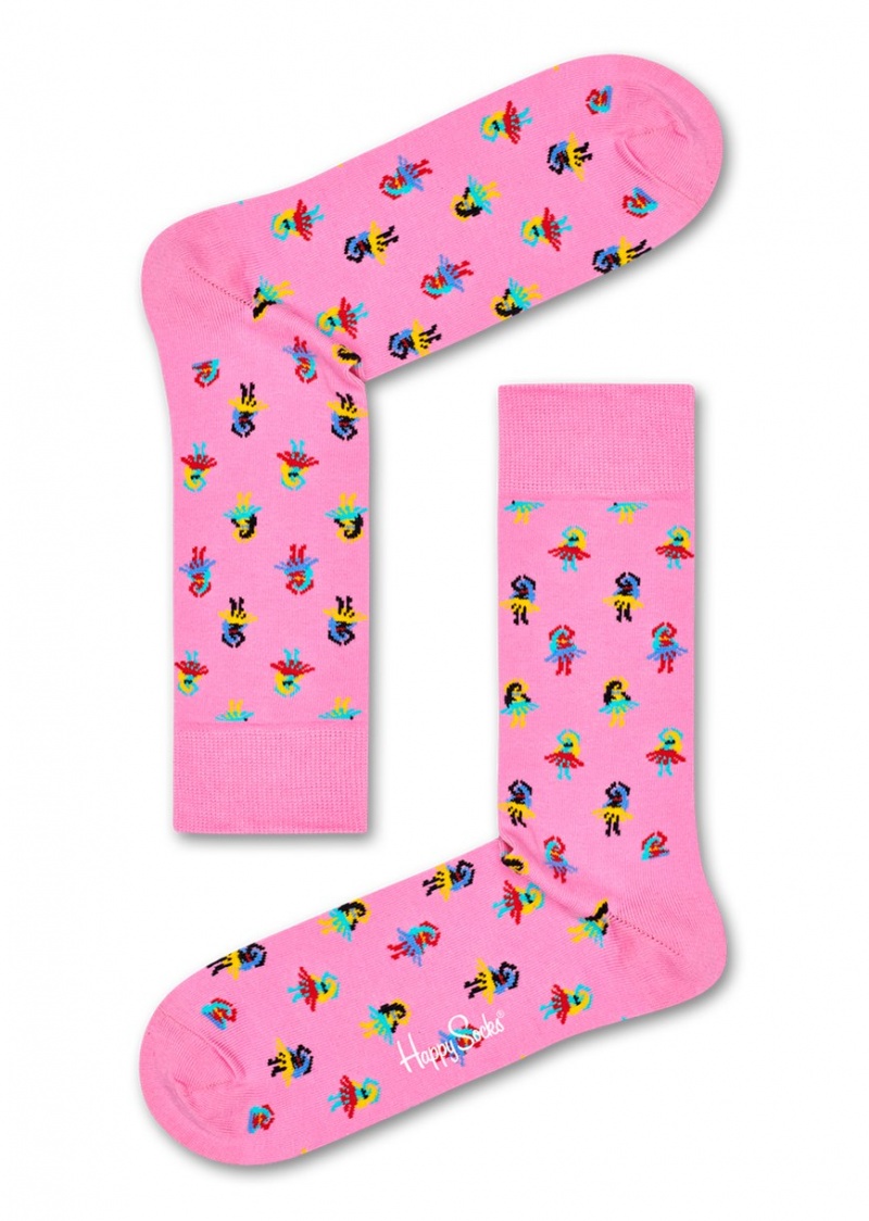 Happy Socks Hula Socken Unisex Rosa | Schweiz 59034EJDA