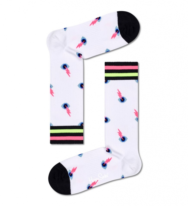 Happy Socks I See You Thin Crew Socken Unisex Schwarz | Schweiz 40532VAQI