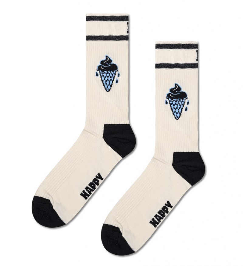 Happy Socks Ice Cold Socken Unisex Weiß | Schweiz 28071RNTJ