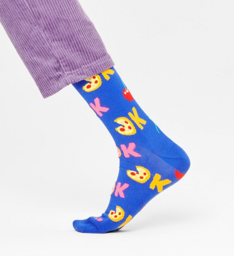 Happy Socks Its Ok Socken Unisex Blau | Schweiz 20731QHAI