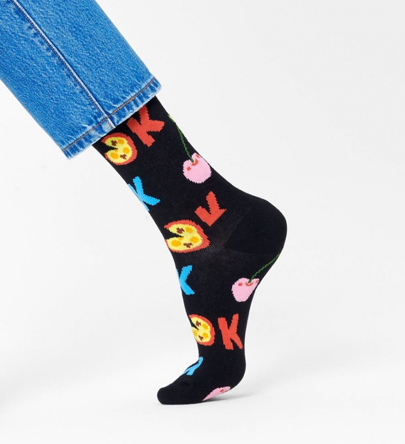 Happy Socks Its Ok Socken Unisex Schwarz | Schweiz 28075CJZR