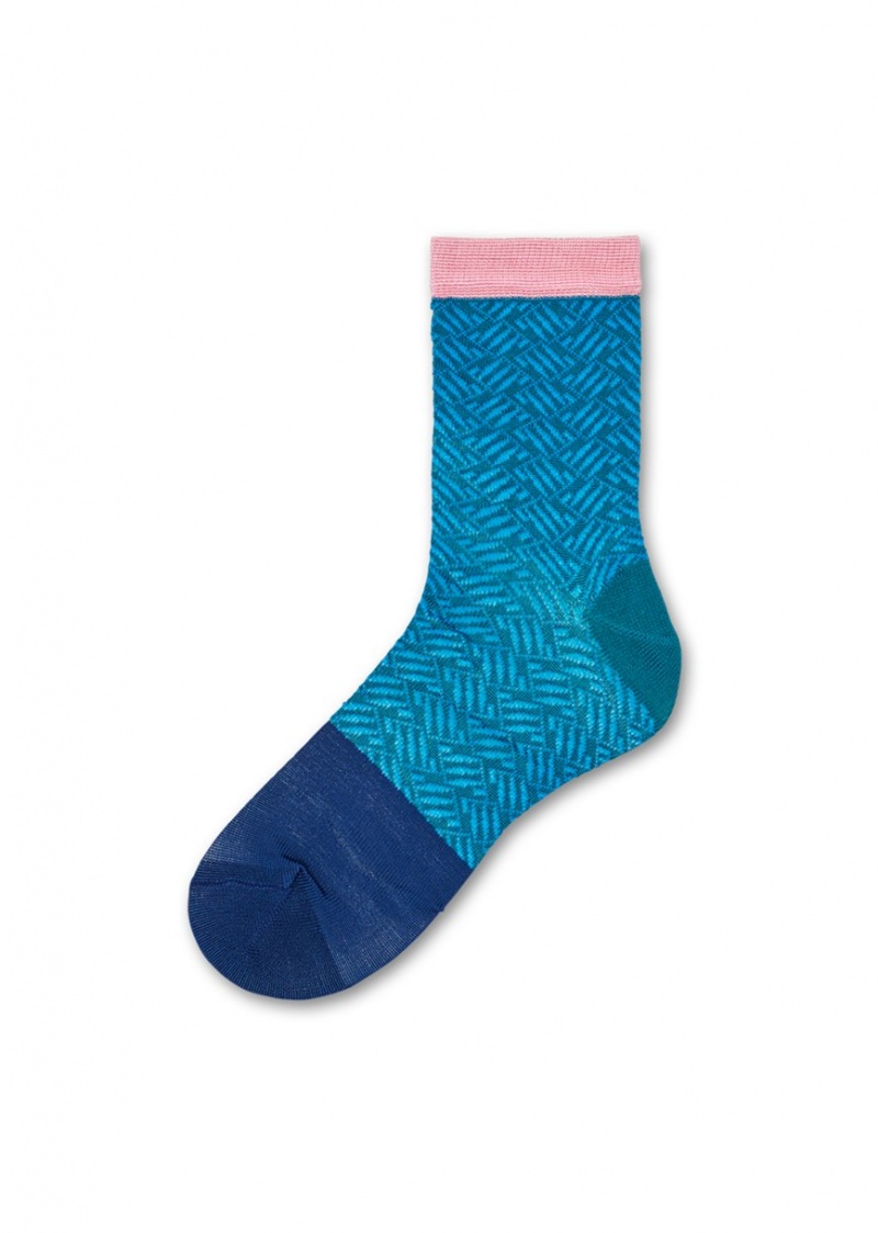 Happy Socks Jill Ankle Socken Unisex Blau | Schweiz 15308HDFL