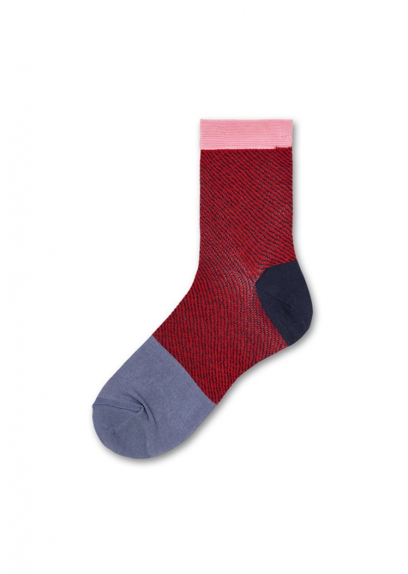 Happy Socks Jill Ankle Socken Unisex Rot | Schweiz 10947KQOS