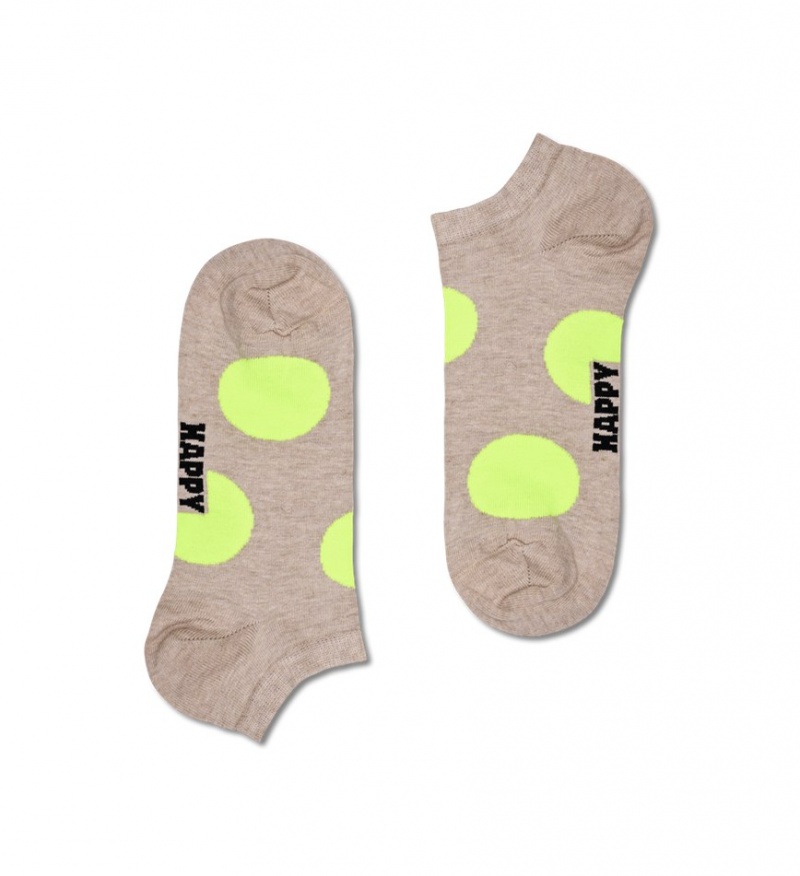 Happy Socks Jumbo Dot Low Socken Unisex Beige | Schweiz 86795LYZR