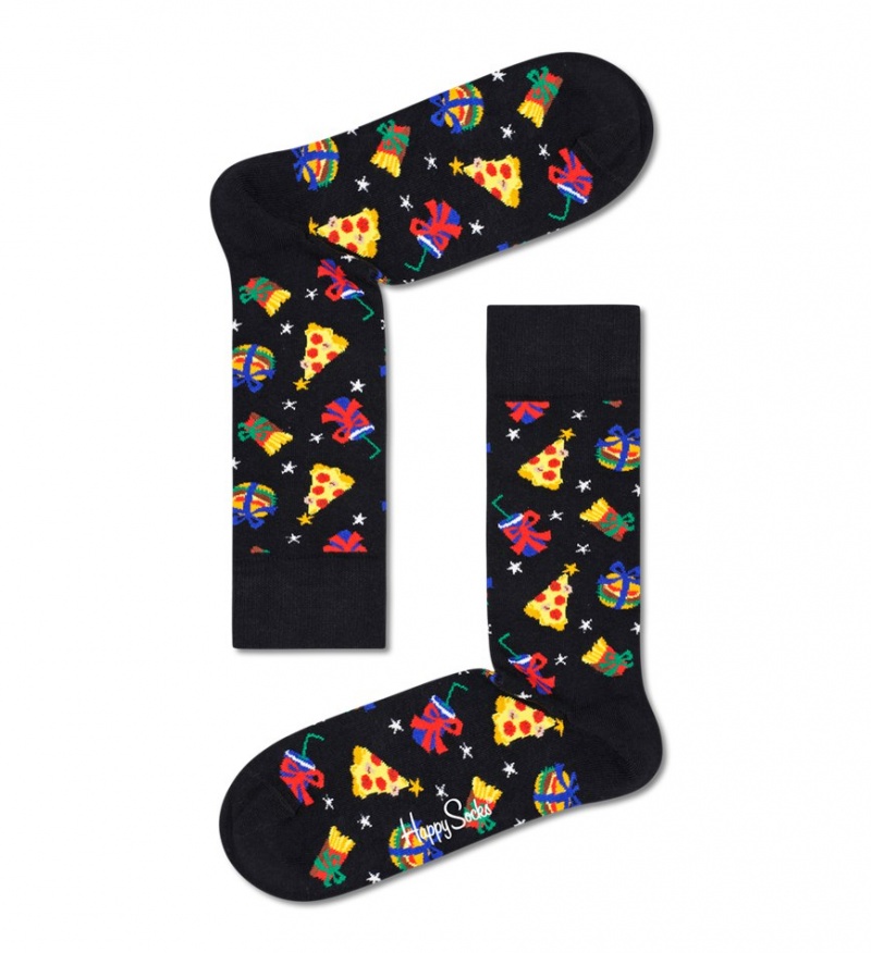 Happy Socks Junkfood Gifts Socken Unisex Schwarz | Schweiz 95608YTOF