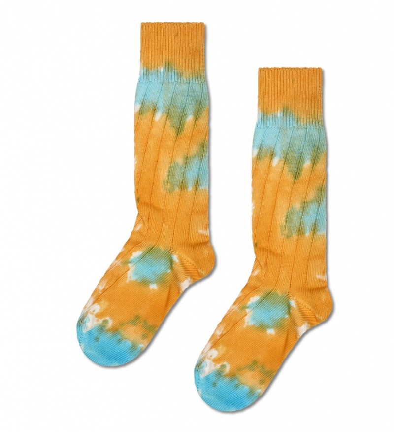 Happy Socks Just Bee Crew Socken Unisex Hellorange | Schweiz 45281UEGO