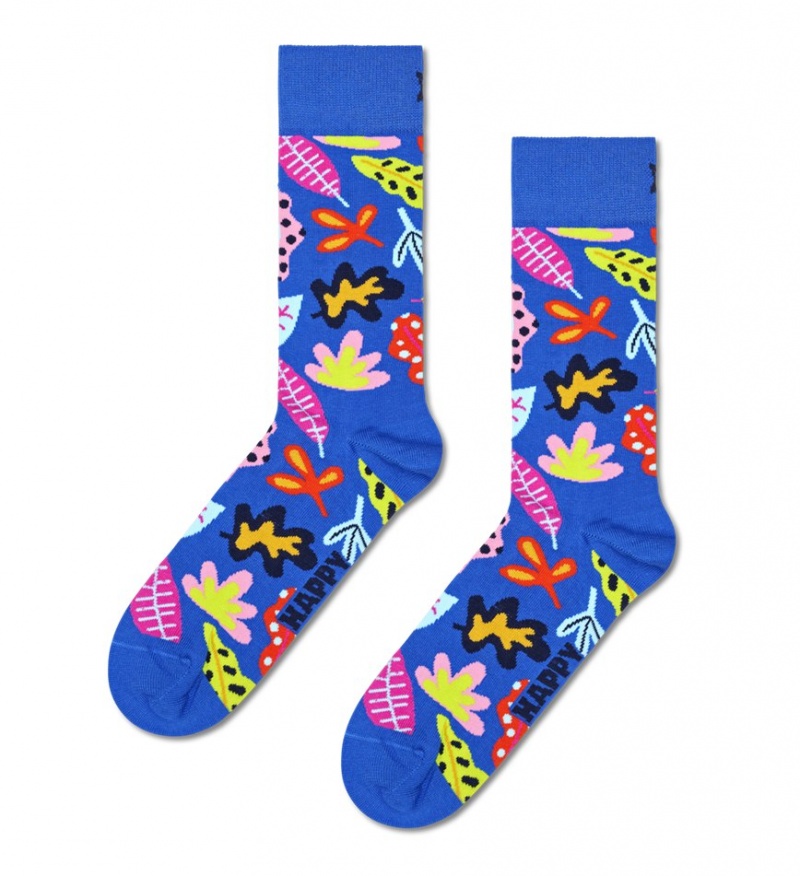 Happy Socks Leaves Socken Unisex Blau | Schweiz 37529PYME