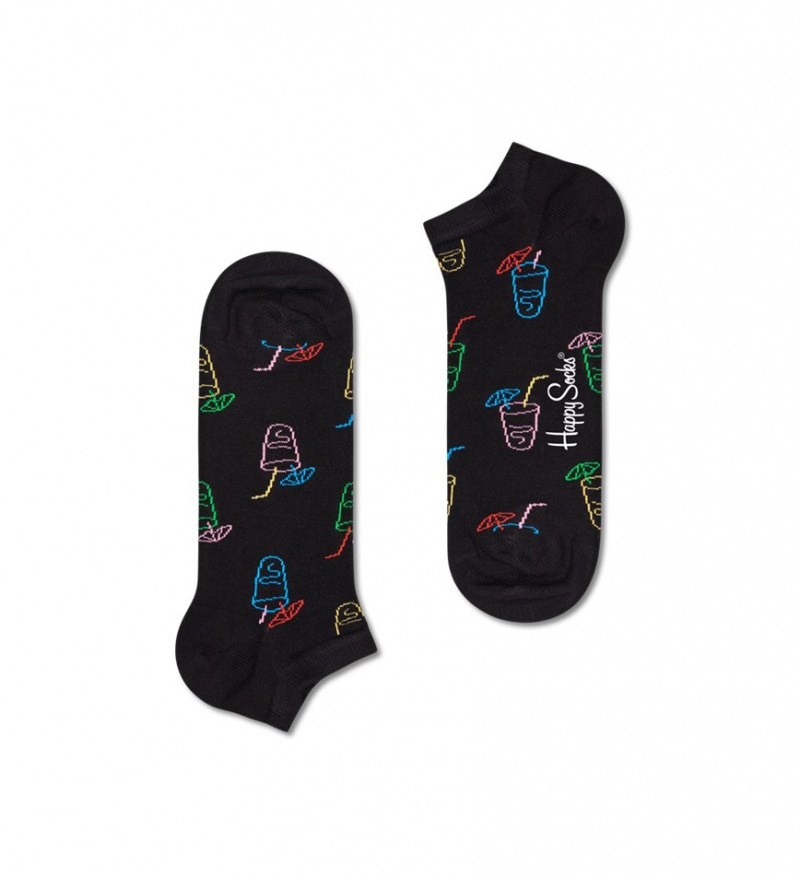 Happy Socks Lemonade Low Socken Unisex Schwarz | Schweiz 09812KQJX