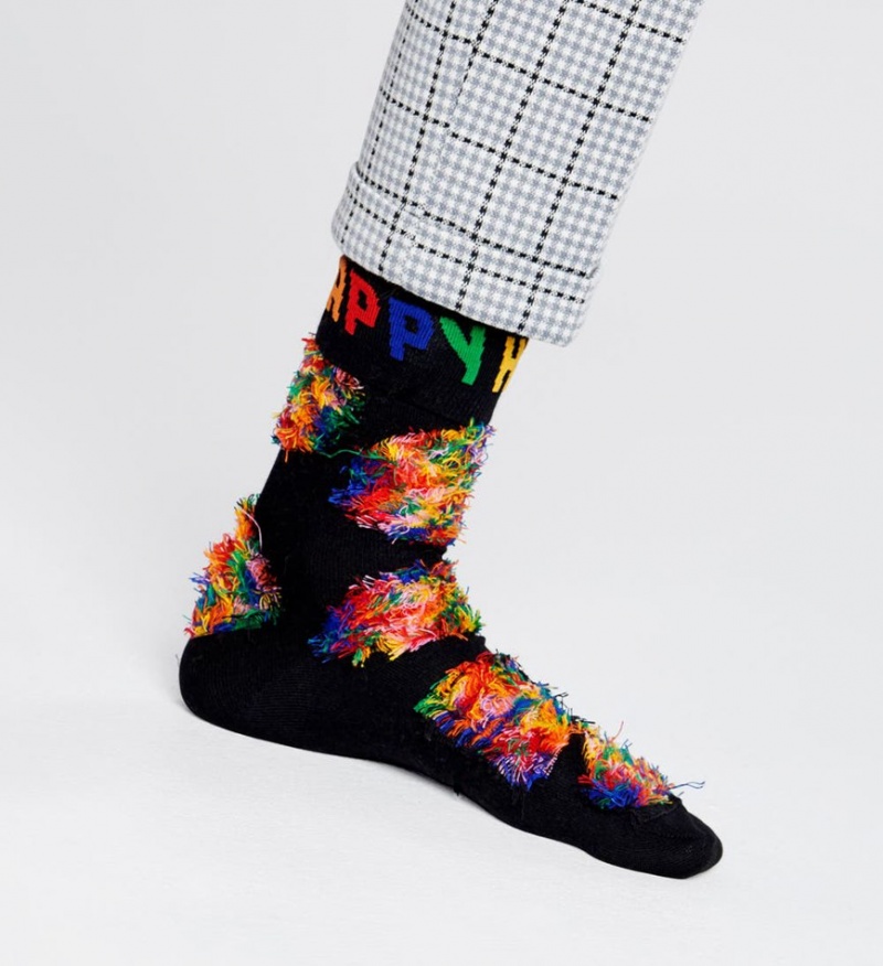 Happy Socks Leo Dot Socken Unisex Schwarz | Schweiz 80497IMGU