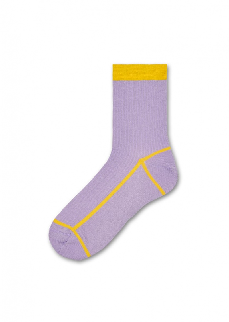 Happy Socks Lily Ankle Socken Unisex Lila | Schweiz 20571IPNK