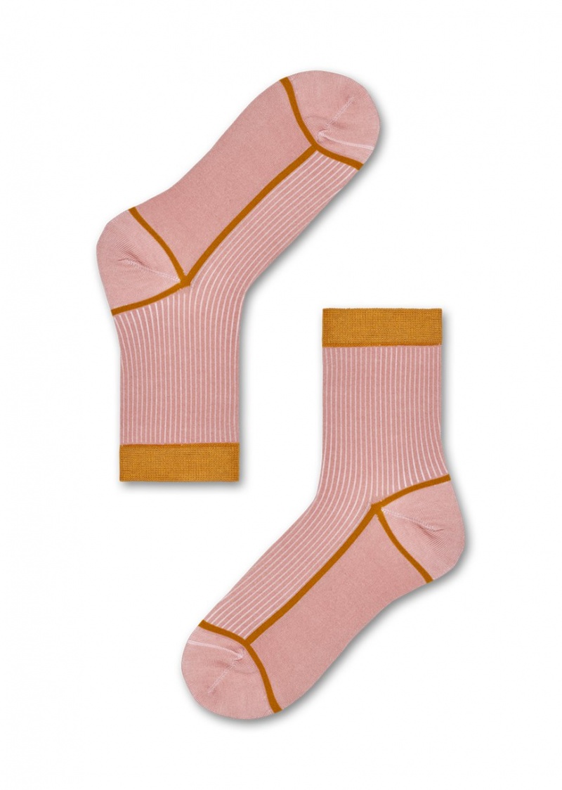 Happy Socks Lily Ankle Socken Unisex Rosa | Schweiz 10673RHLJ