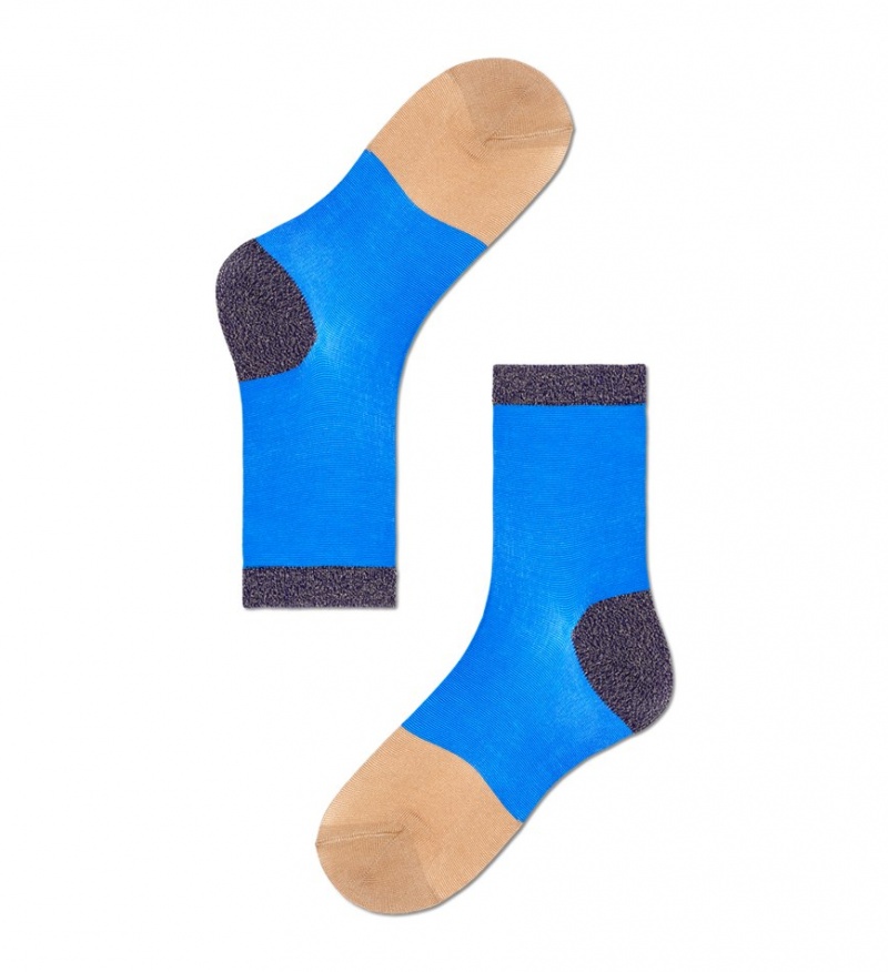 Happy Socks Liza Ankle Socken Damen Blau | Schweiz 96054YTGB