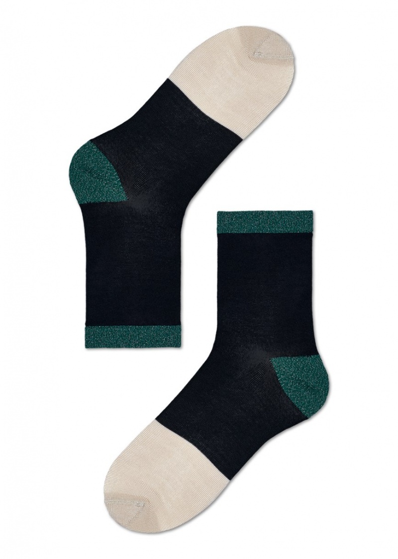 Happy Socks Liza Ankle Socken Damen Schwarz | Schweiz 96784VPCT