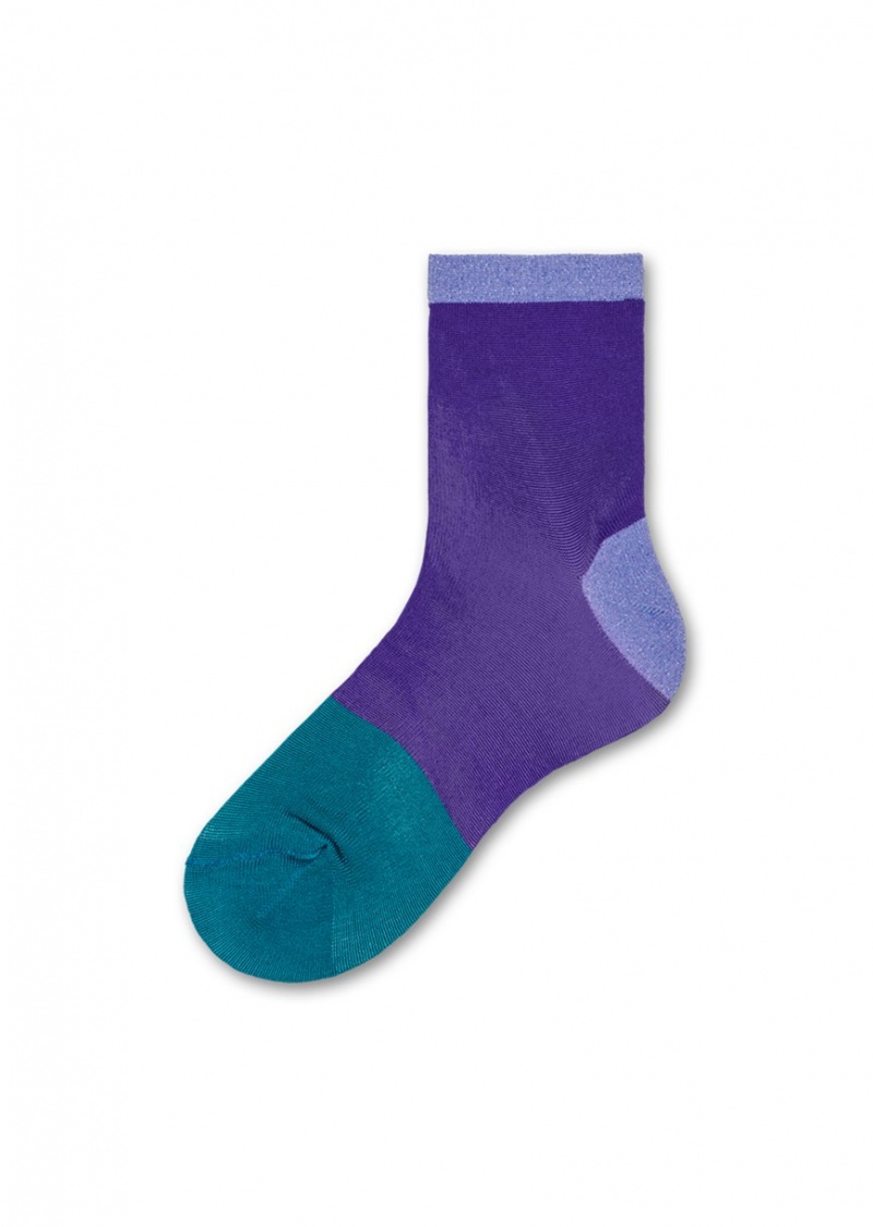 Happy Socks Liza Ankle Socken Unisex Blau | Schweiz 72086GMNO