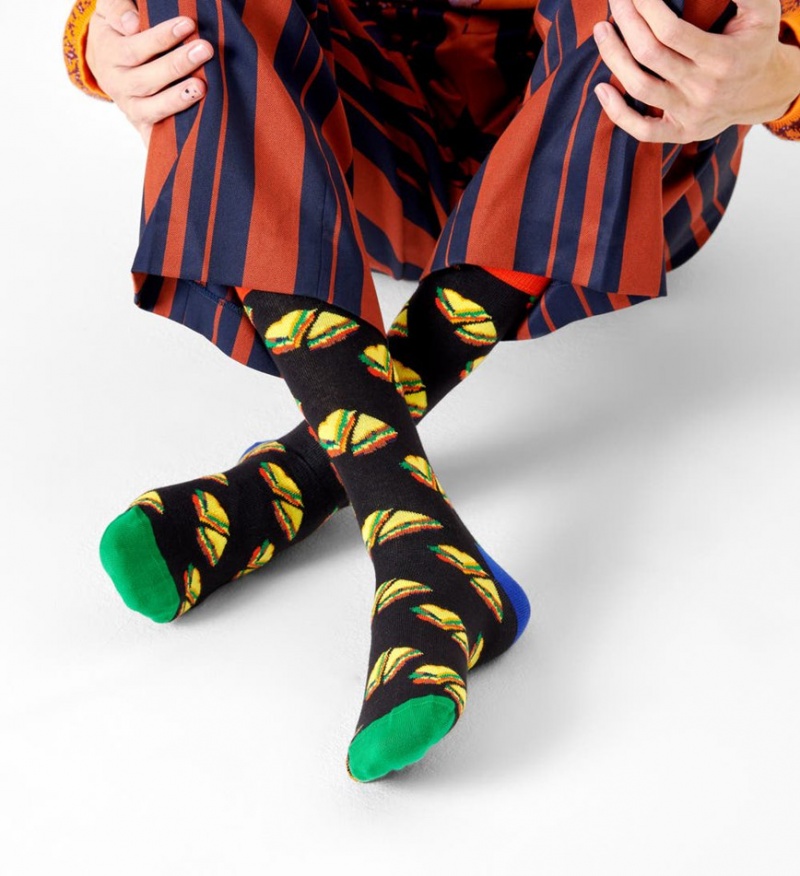 Happy Socks Love Sandwich Socken Unisex Schwarz | Schweiz 01624UGXB