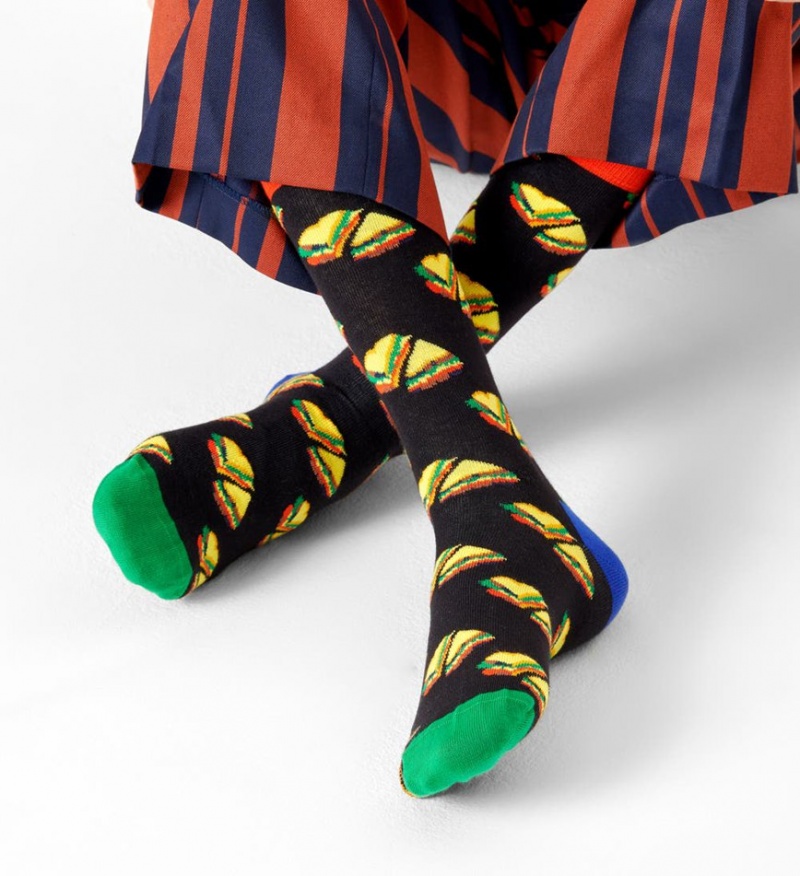 Happy Socks Love Sandwich Socken Unisex Schwarz | Schweiz 01624UGXB