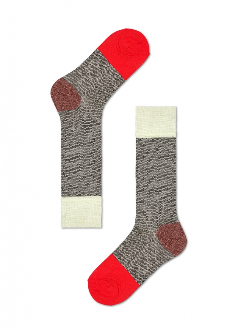 Happy Socks Lucia Mid High Socken Unisex Mehrfarbig | Schweiz 92610MRIK