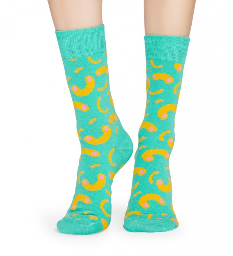 Happy Socks Macaroni Socken Unisex Hellgrün | Schweiz 63198MAGL