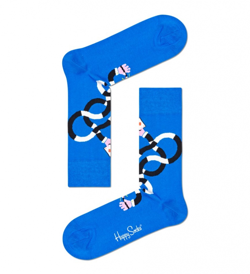 Happy Socks Magic Hands Socken Unisex Blau | Schweiz 15286XJDY