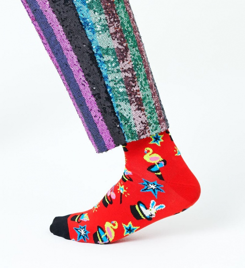 Happy Socks Magic Socken Unisex Rot | Schweiz 13948AFWL