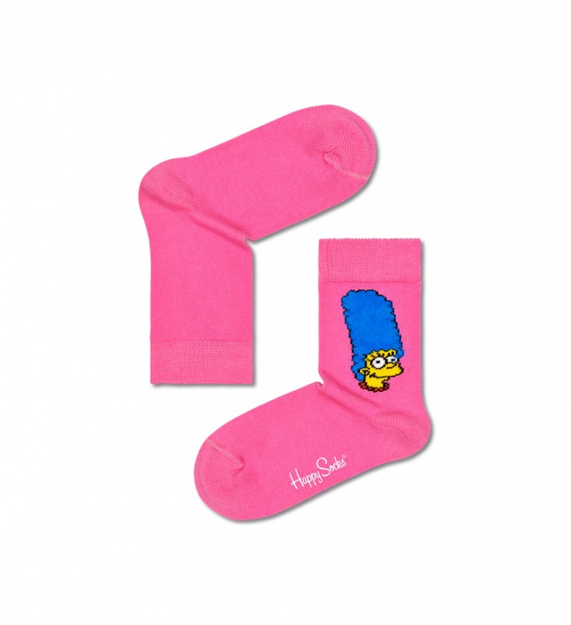 Happy Socks Marge Kids Socken Kinder Rosa | Schweiz 62137ZPWD