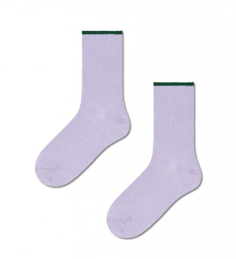 Happy Socks Mariona Crew Socken Unisex Helllila | Schweiz 86193BSPE