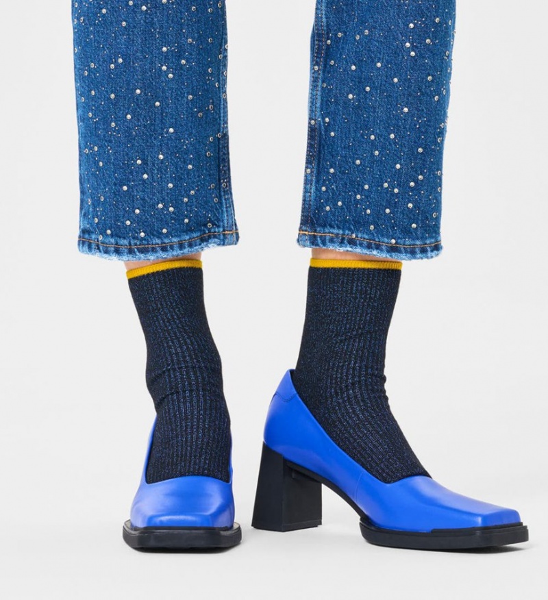 Happy Socks Mariona Crew Socken Unisex Navy | Schweiz 23756UFHZ