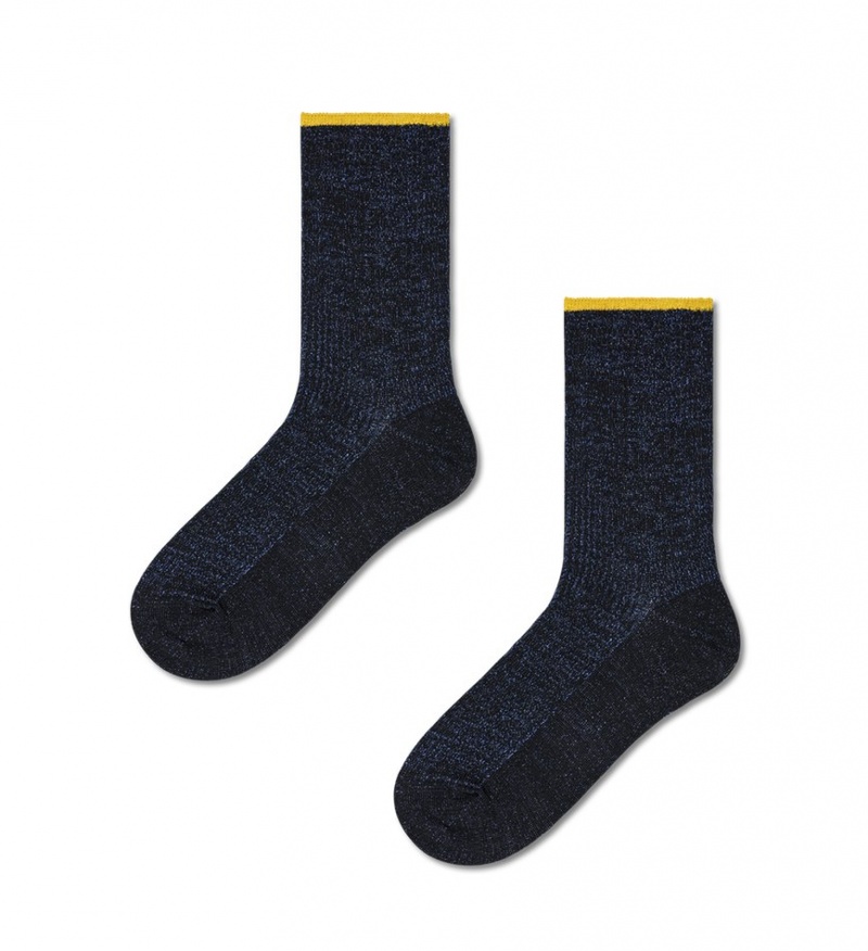 Happy Socks Mariona Crew Socken Unisex Navy | Schweiz 23756UFHZ