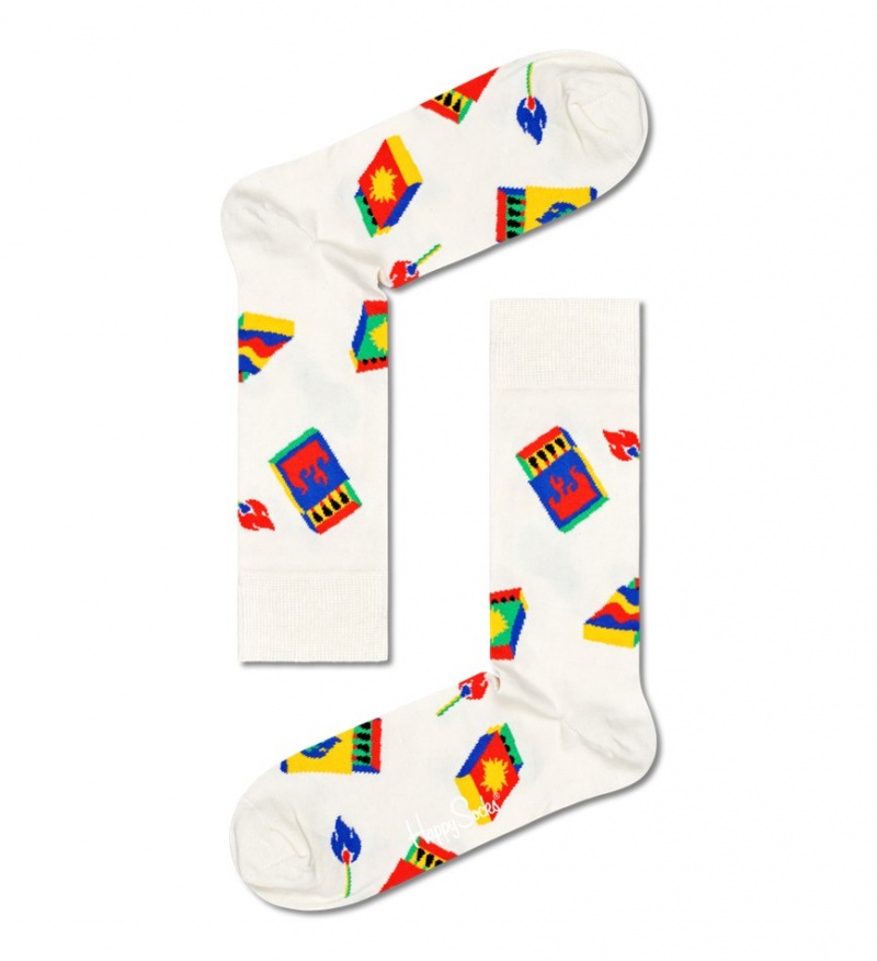 Happy Socks Match It Socken Unisex Weiß | Schweiz 31745CGDN