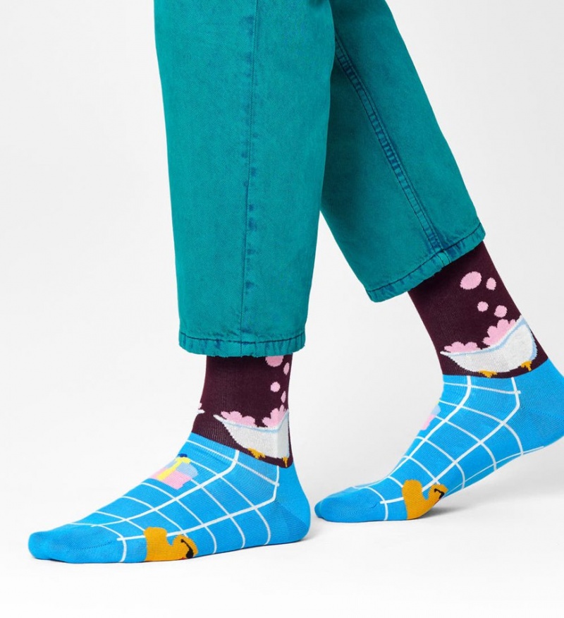 Happy Socks Me Time Socken Unisex Hellblau | Schweiz 49805FDMQ