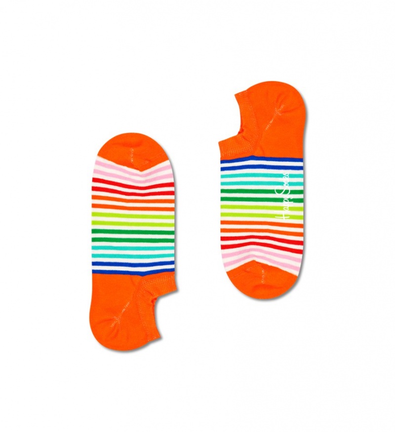 Happy Socks Mini Stripe No Show Socken Unisex Gelb | Schweiz 28934NJAV