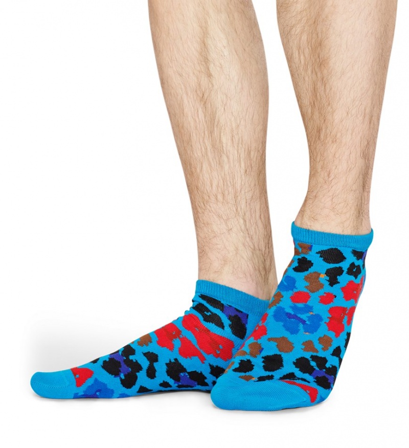 Happy Socks Multi Leopard Low Socken Unisex Mehrfarbig | Schweiz 92584APJH