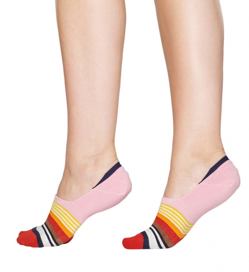 Happy Socks Multi Stripe Liner Socken Damen Mehrfarbig | Schweiz 43859OIXP