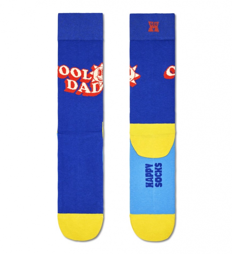 Happy Socks Number One Dad Socken Unisex Blau | Schweiz 40269KCVW