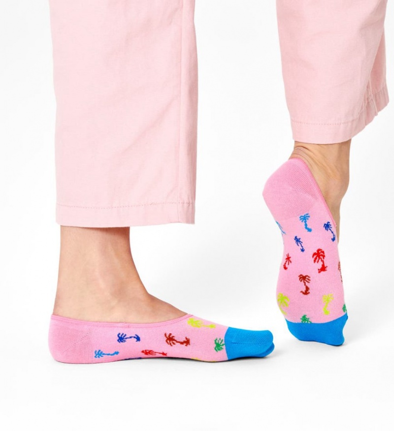 Happy Socks Palm Liner Socken Unisex Rosa | Schweiz 84231HWFA