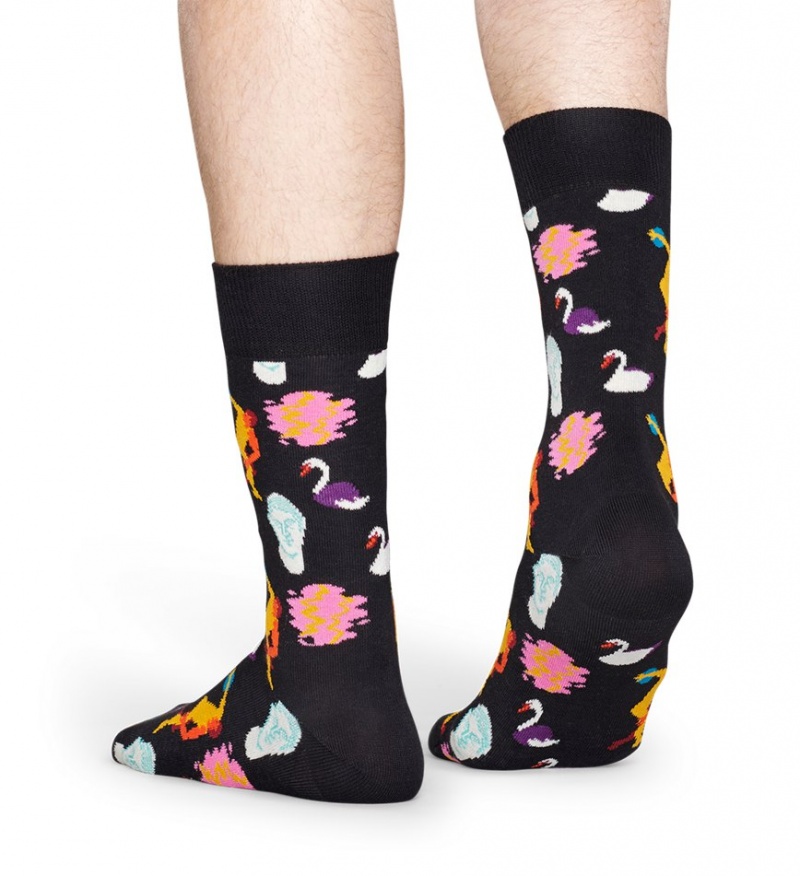 Happy Socks Park Socken Unisex Schwarz | Schweiz 82509VDOF