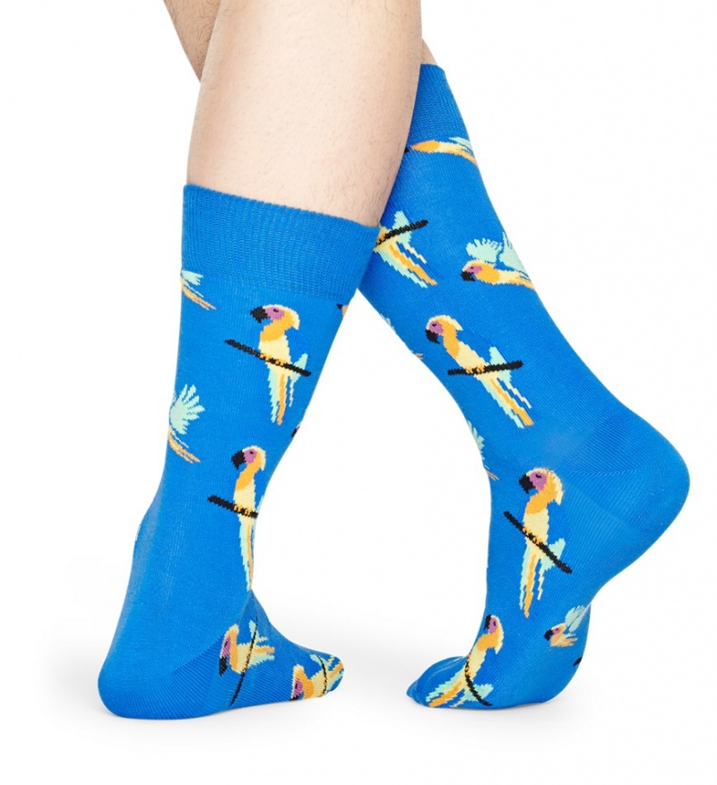 Happy Socks Parrot Socken Unisex Blau | Schweiz 76159YKLF